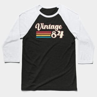 Vintage 1984 for Women 40th Birthday 40 Years Old Baseball T-Shirt